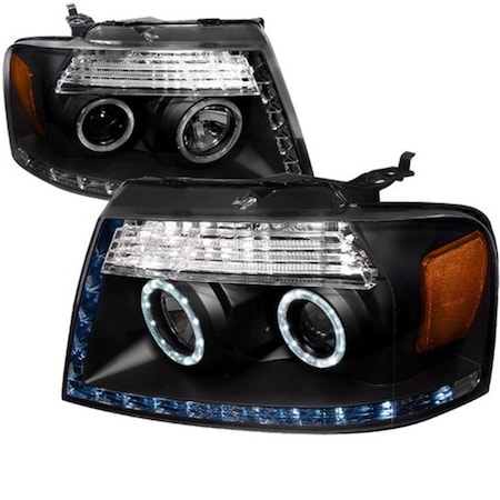 Overtime 04-08 Ford F150 R8 Projector Headlight for 04 to 08 Ford F150, 12 x 21 x 21 in. OV18287
